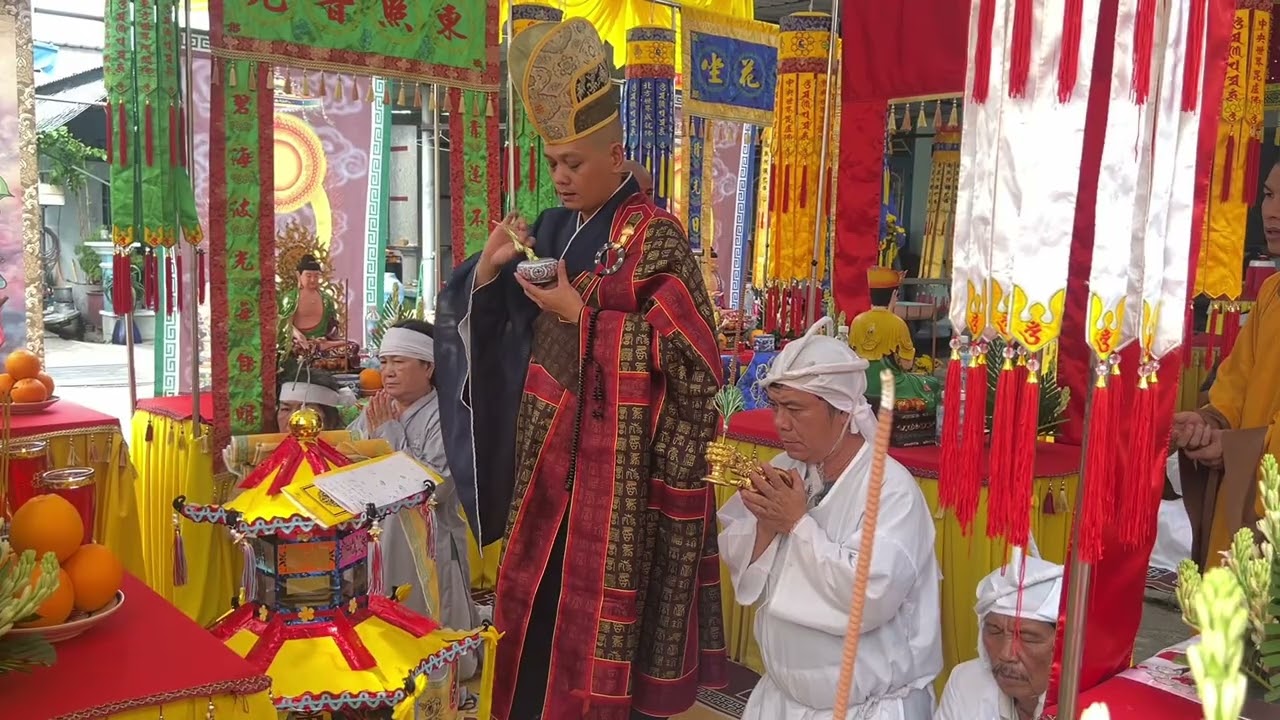 Trai Đàn Chẩn Tế Cầu Siêu Bà Chúng Tui Phật Tử Nguyễn Thị Dây PD. Diệu An hưởng thượng thọ 93t p1
