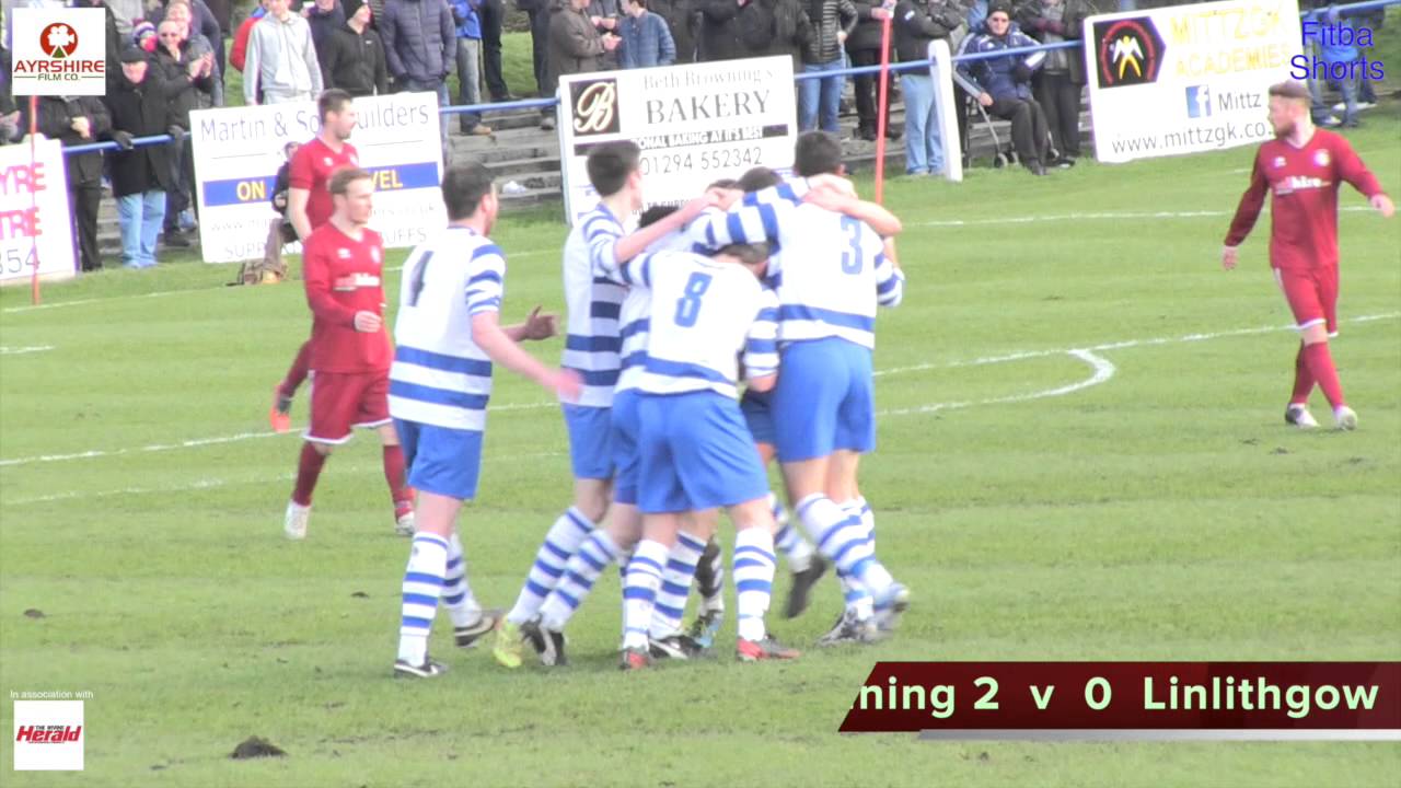 Fitba Shorts - Kilwinning Rangers v Linlithgow Rose