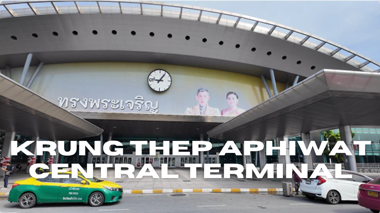 Krung Thep Aphiwat Central Terminal in Bangkok #thailand #bangkok #railway