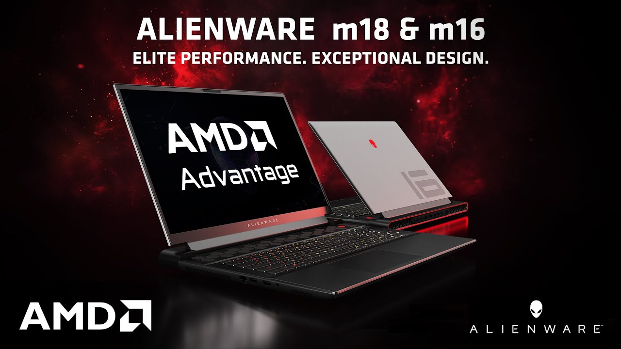 2023 Alienware m18 and m16 Advantage&trade; Edition: Elite Performance. Exceptional Design.