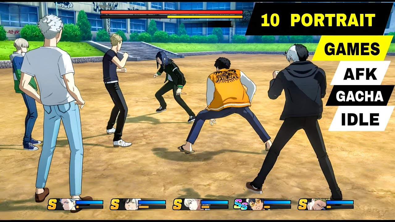 Top 10 Best PORTRAIT ANIME GAME RPG on Mobile 2025 | Best Portrait Game idle 2025 | Top Portrait RPG
