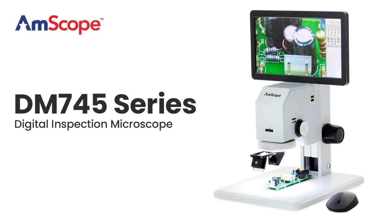 AmScope DM745 All-In-One 3D Digital Inspection Microscope