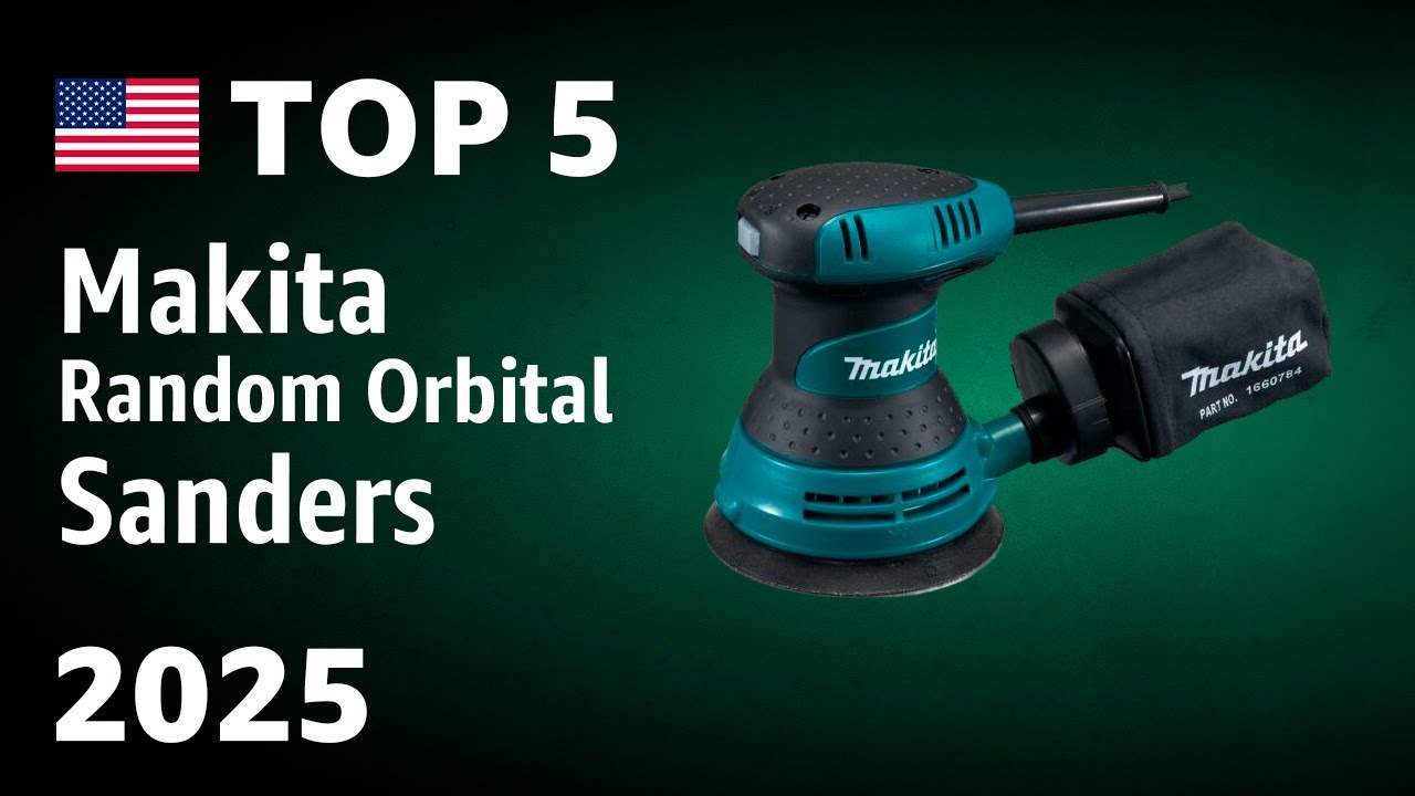 TOP—5. Best Makita Random Orbital Sanders 2025