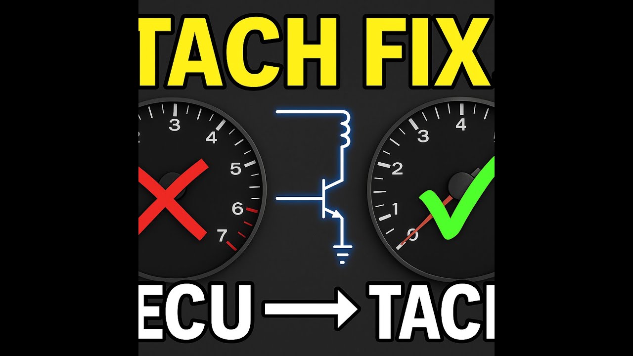 Make Your Tach Work With Speeduino / Aftermarket ECU