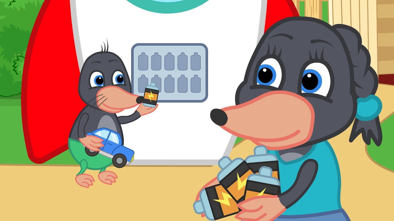 Benny Mole and Friends - We are loading the rocket Cartoon for Kids