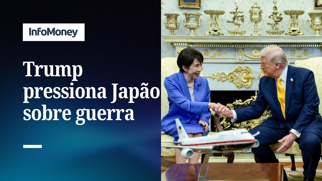 Trump pressiona Japão na guerra com o Irã e causa mal-estar | InfoMoney News