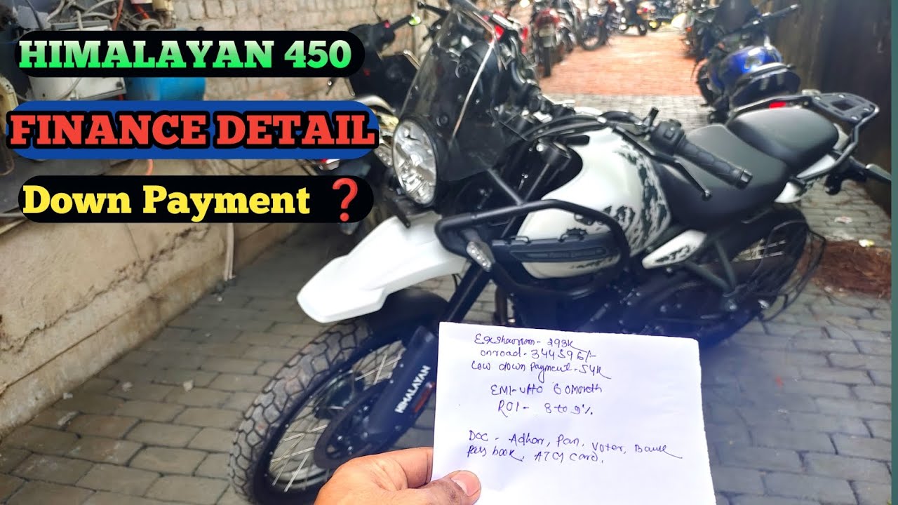 Royal Enfield Himalayan 450 Tubeless Spoke Wheels Finance Detail, EMI, ROI💰💰|| Local Abroad