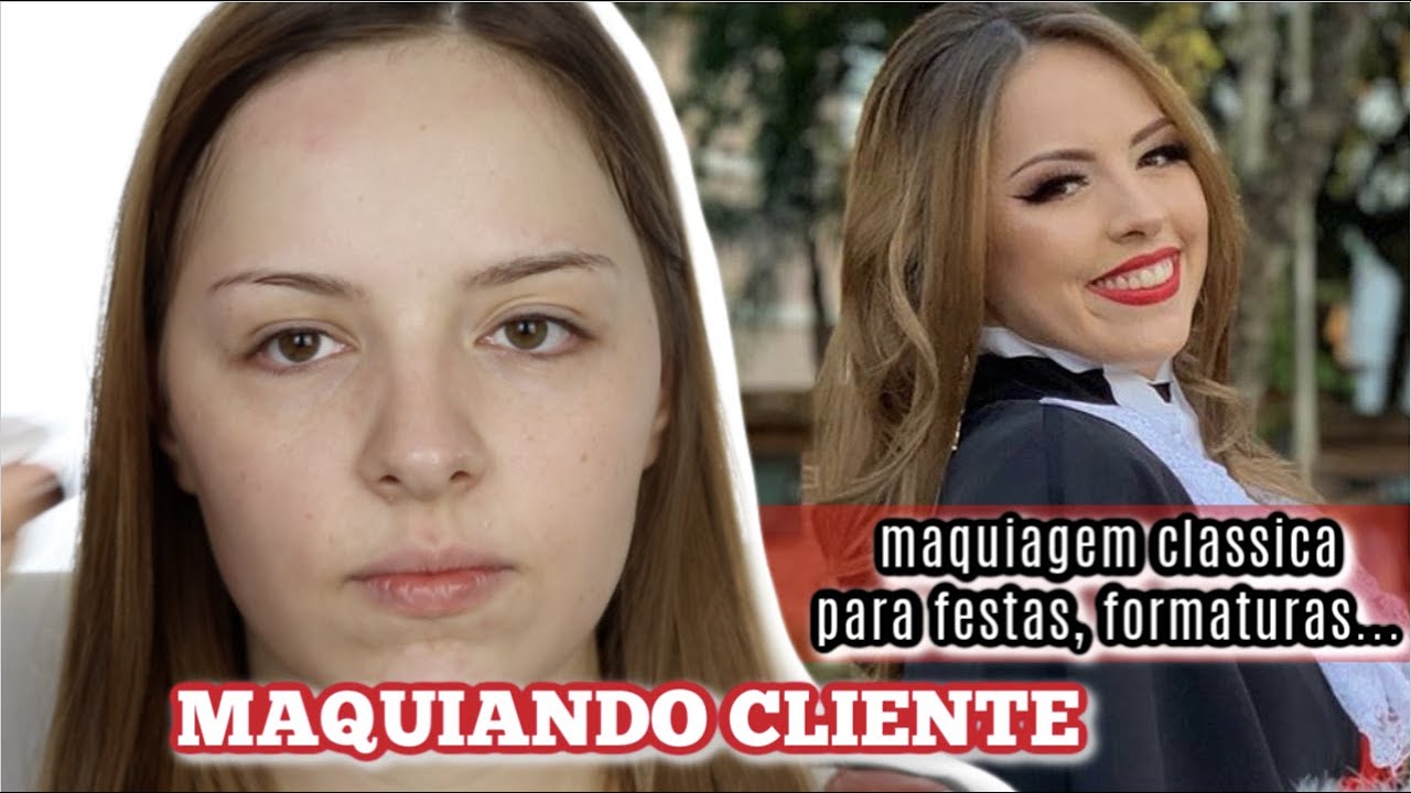 MAQUIANDO CLIENTE: MAQUIAGEM CLASSICA e FÁCIL para dia de ATENDIMENTO | Amanda Pastore