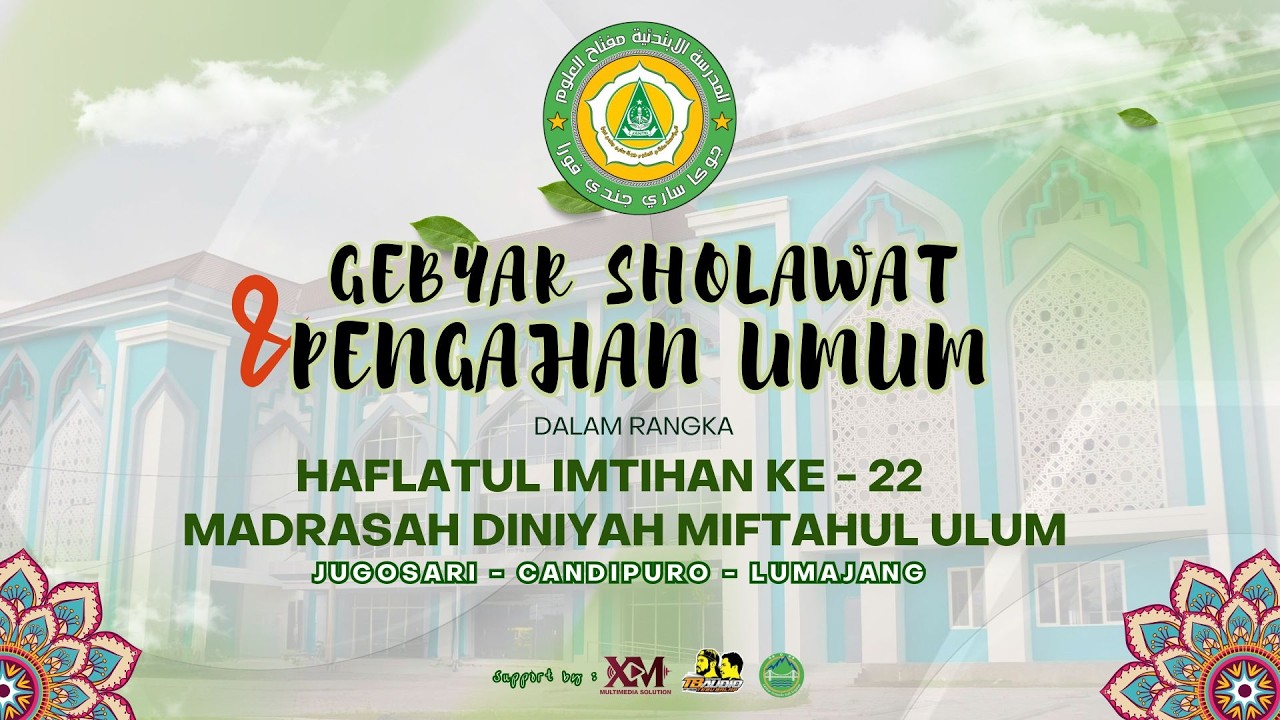 🔴GEBYAR SHOLAWAT DAN PENGAJIAN UMUM