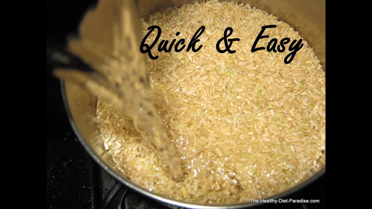 How to Cook Brown Rice With Easy Step By Step Instructions