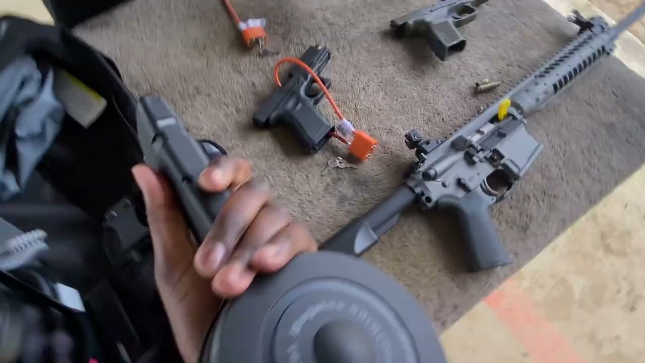 OUR FIRST TIME SHOOTING AT A GUN RANGE VLOG‼️
