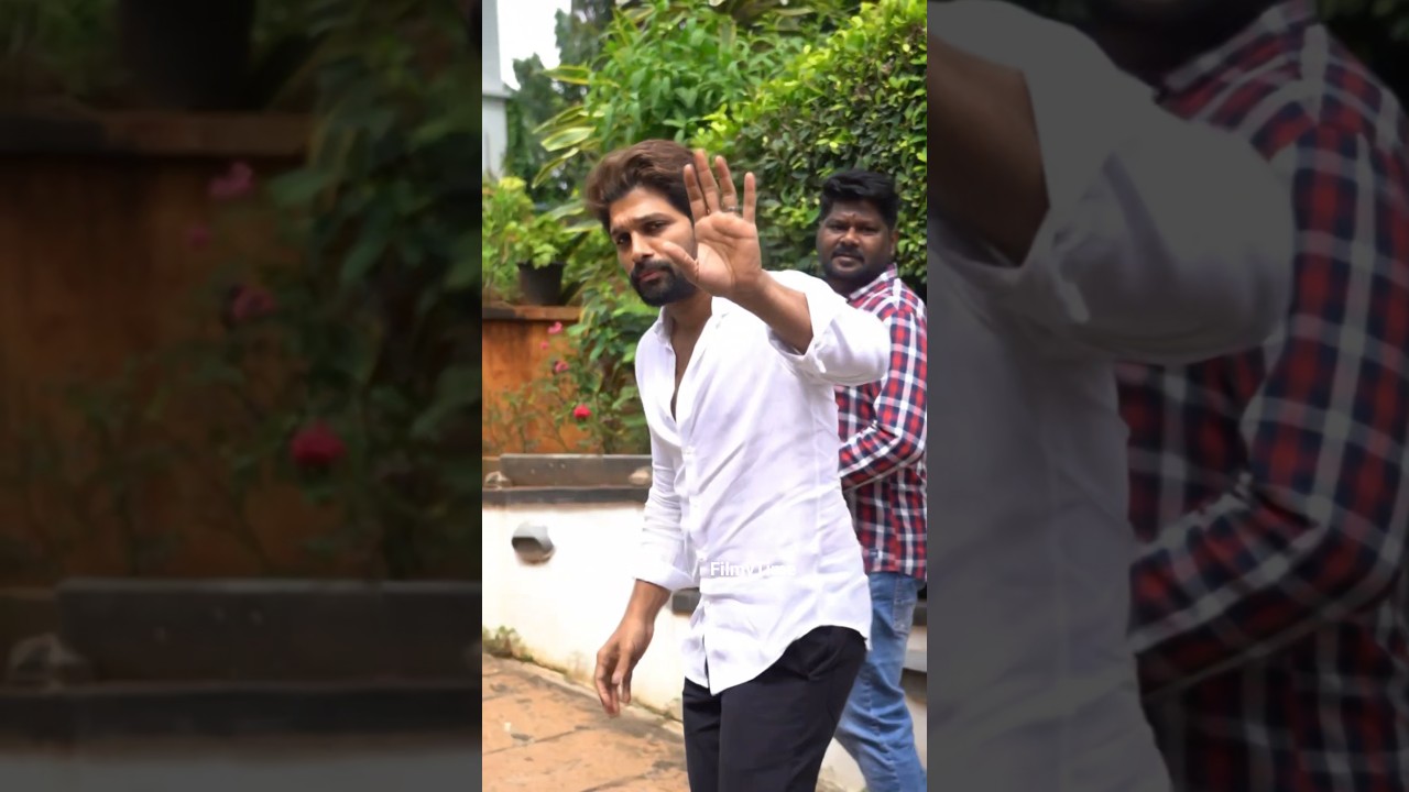 #alluarjun Emotional moments 🖤|  Grandmother Allu Kanakaratnamma | FilmyTime