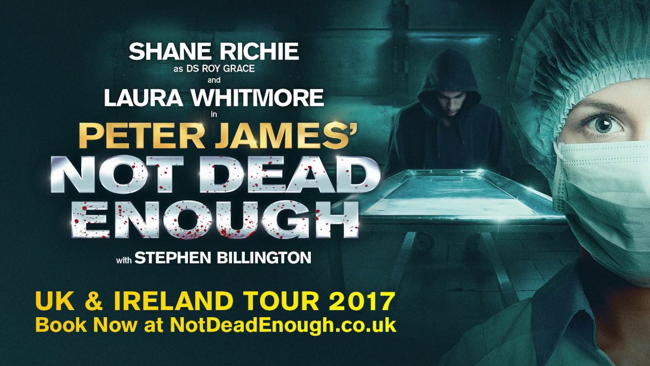Not Dead Enough cast member, Laura Whitmore interviews Peter James.