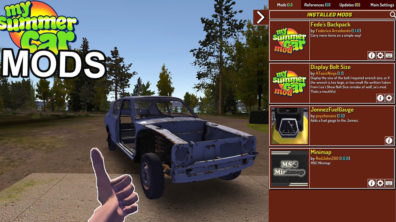 How To Install MSC Mod Loader + mods (Simple Tutorial) - My Summer Car