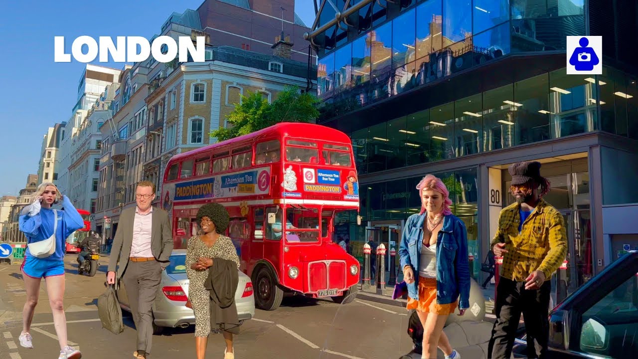 City of London Walking Tour 🌞 after work 🏴󠁧󠁢󠁥󠁮󠁧󠁿 Cannon Street to LIVERPOOL Street Station | 4K HDR.