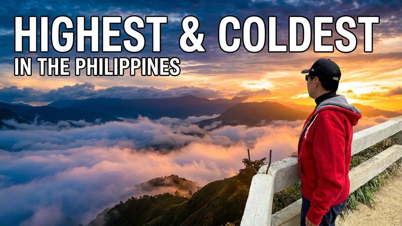 [ 4K ] EXPLORING THE HIGHEST & COLDEST PLACE IN THE PHILIPPINES