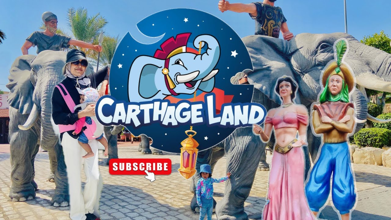 CARTHAGELAND -ULTIMATE ADRENALINE RUSH| FIRST THEME PARK IN AFRICA| HAMMAMET, TUNISIA|4K HD|JUL 2023