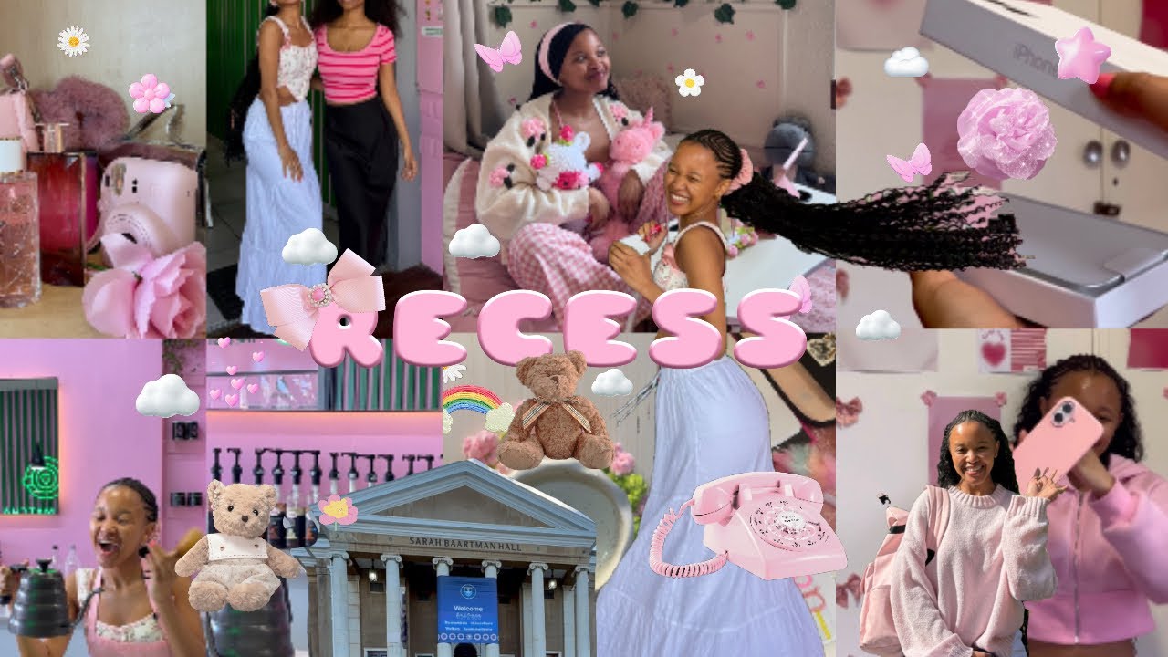 Spend my last 3 days of recess with me 💕🌷