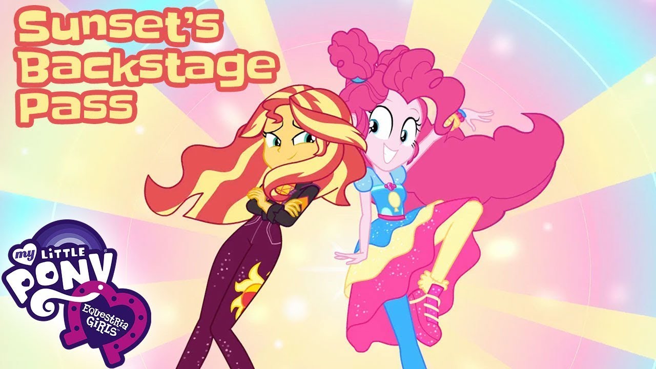 Equestria Girls | Better Together: Sunset's Backstage Pass | ALL PARTS | My Little Pony MLPEG