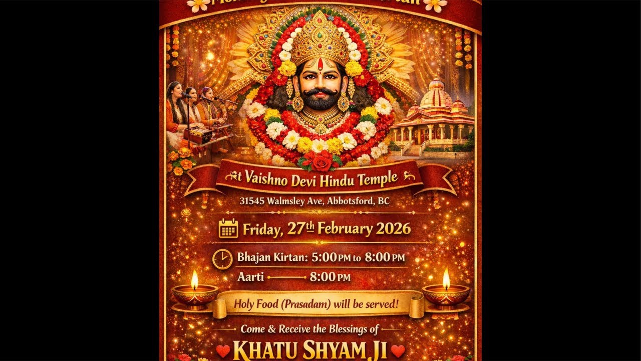 Ekadashi Sankirtan| Vaishno Devi Hindu Temple| Abbotsford, BC
