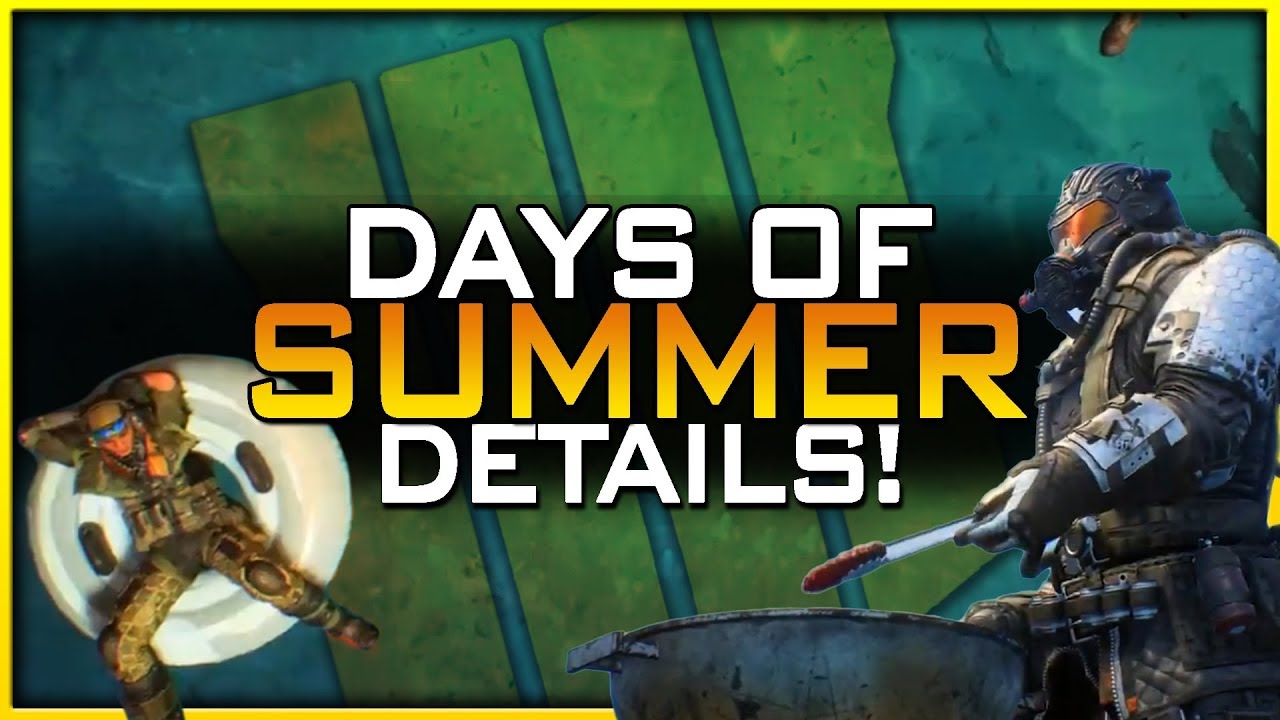 New Weapons, Blackout Update, & More! | Days of Summer Details (BO4)