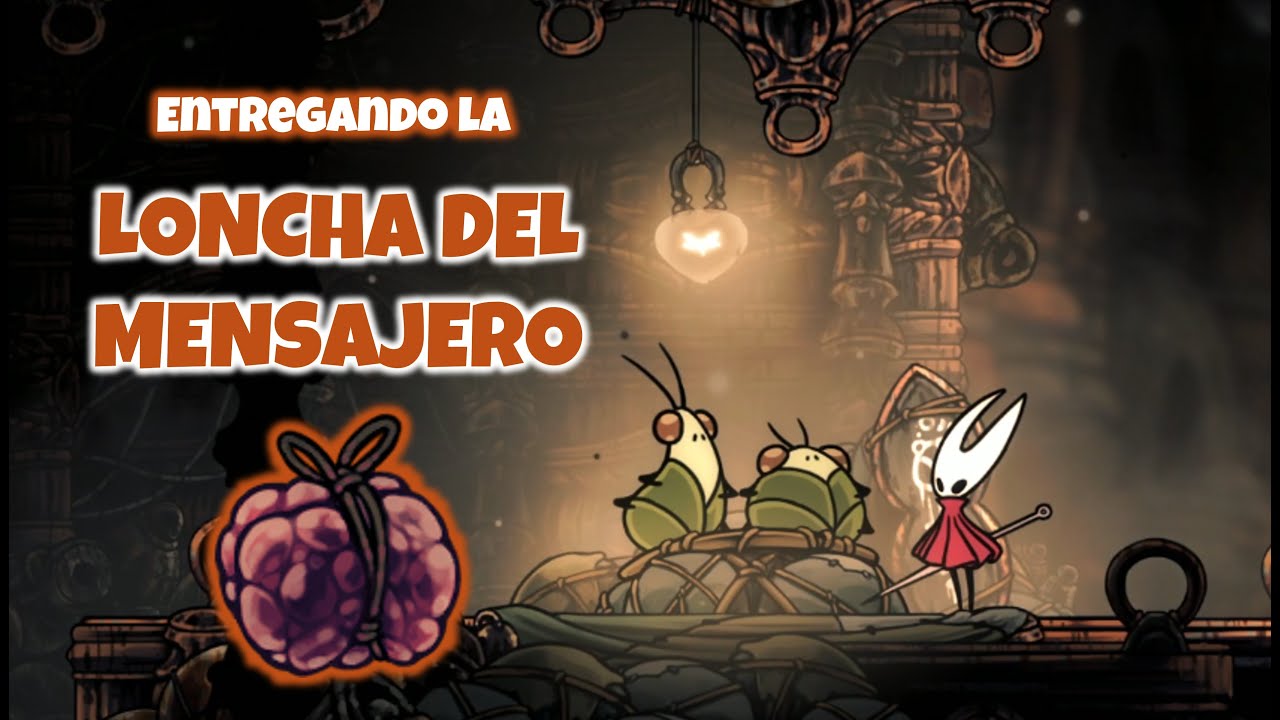 Hollow Knight Silksong - Entregando la loncha del mensajero
