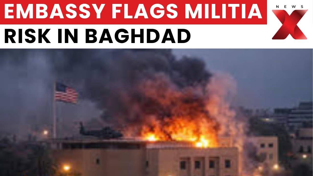 Baghdad Security Alert: U.S. Citizens Advised to Leave Iraq Immediately | NewsX