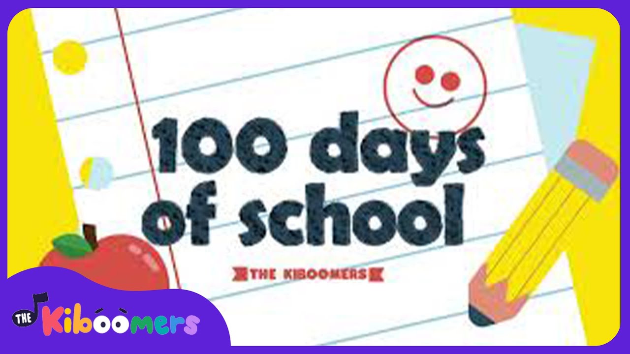 100 Days of School - The Kiboomers Preschool Songs & Nursery Rhymes Counting to One Hundred