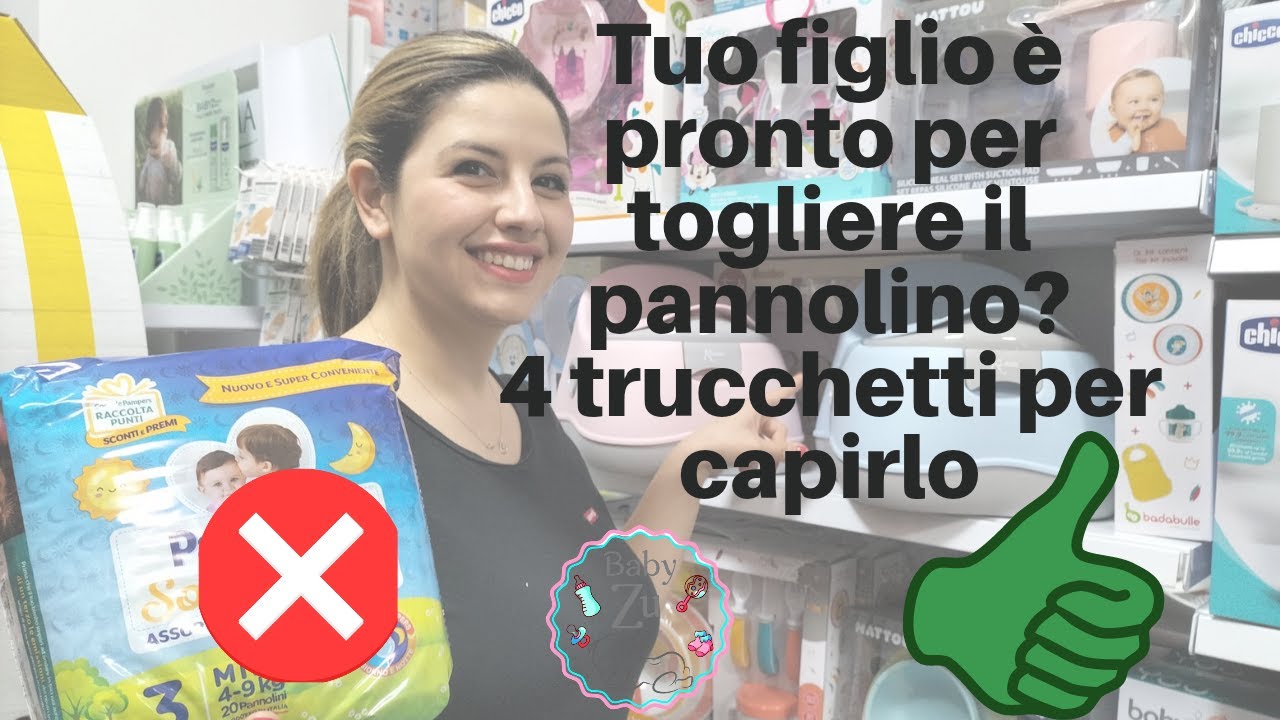 Spannolinamento: I segnali per capire se tuo figlio è VERAMENTE pronto