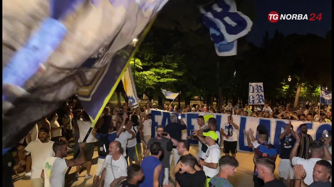Andria, Fidelis in serie C1: la festa dei tifosi