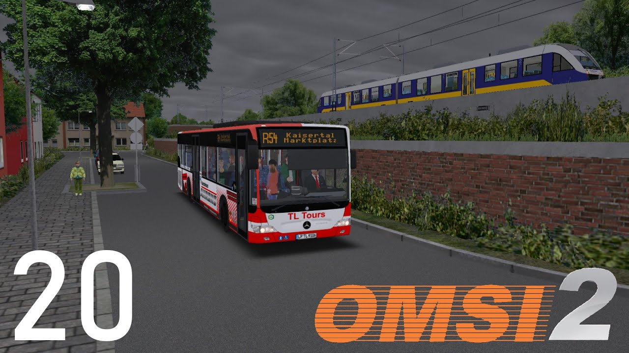 Let`s Play OMSI 2 | Linie R54 auf Städtedreieck #20