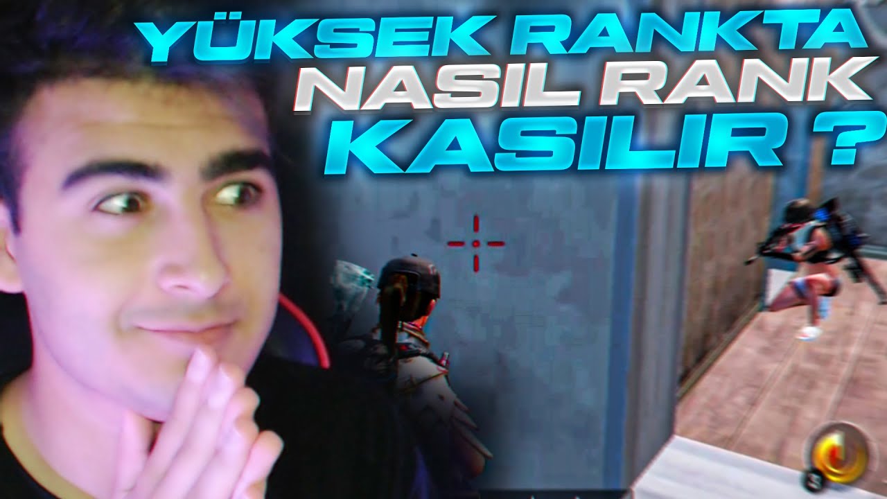 YÜKSEK RANKTA NASIL RANK KASILIR EN AZ +10 PUAN! TEKLİ ÜŞN SOLO! PUBG MOBİLE RANK KASMA TAKTİKLERİ