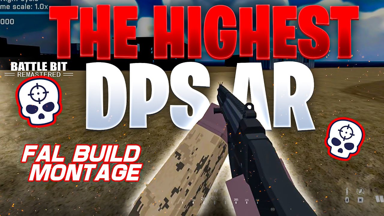 FAL Build Montage - The HIGHEST DPS AR in Battlebit?