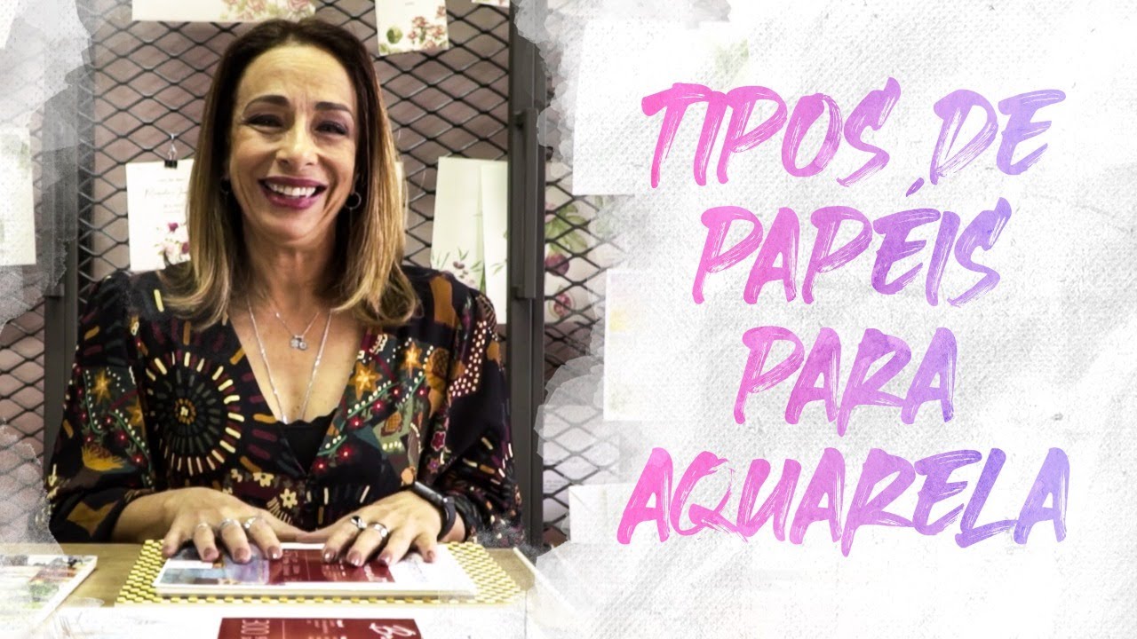 Tipos de papel para aquarela