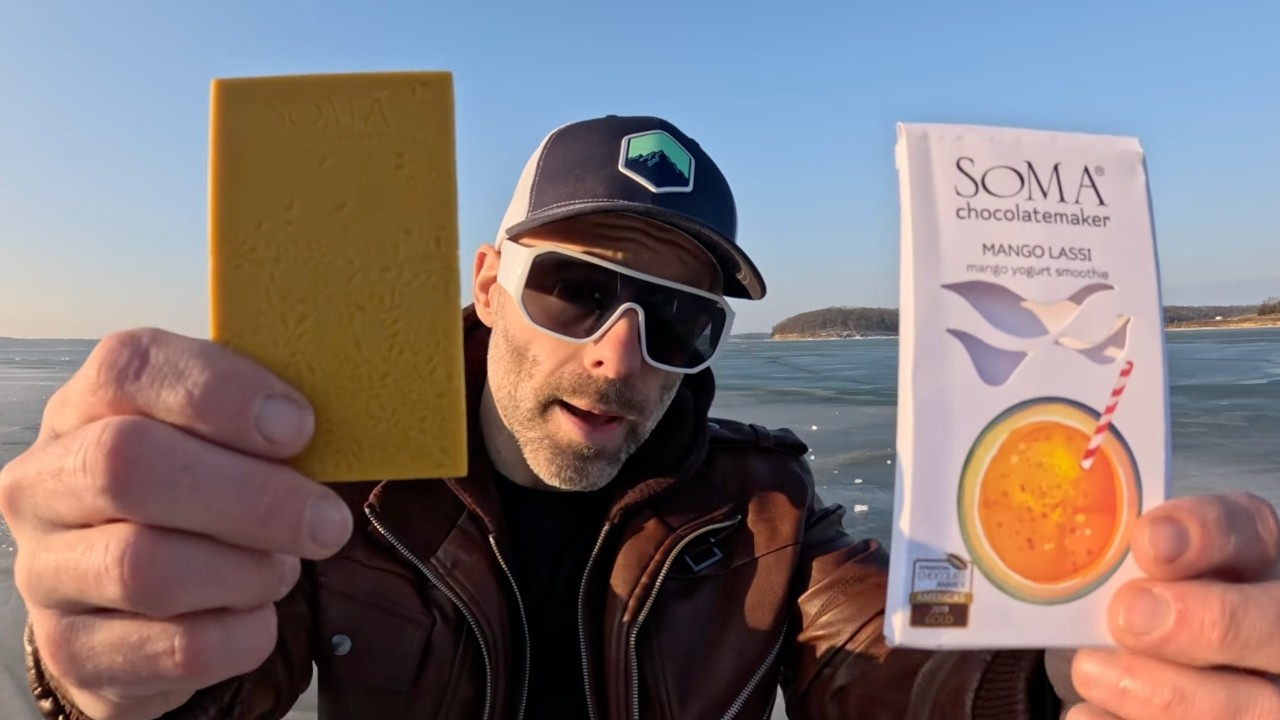 SOMA Chocolate - Mango Lassi Chocolate Bar Review