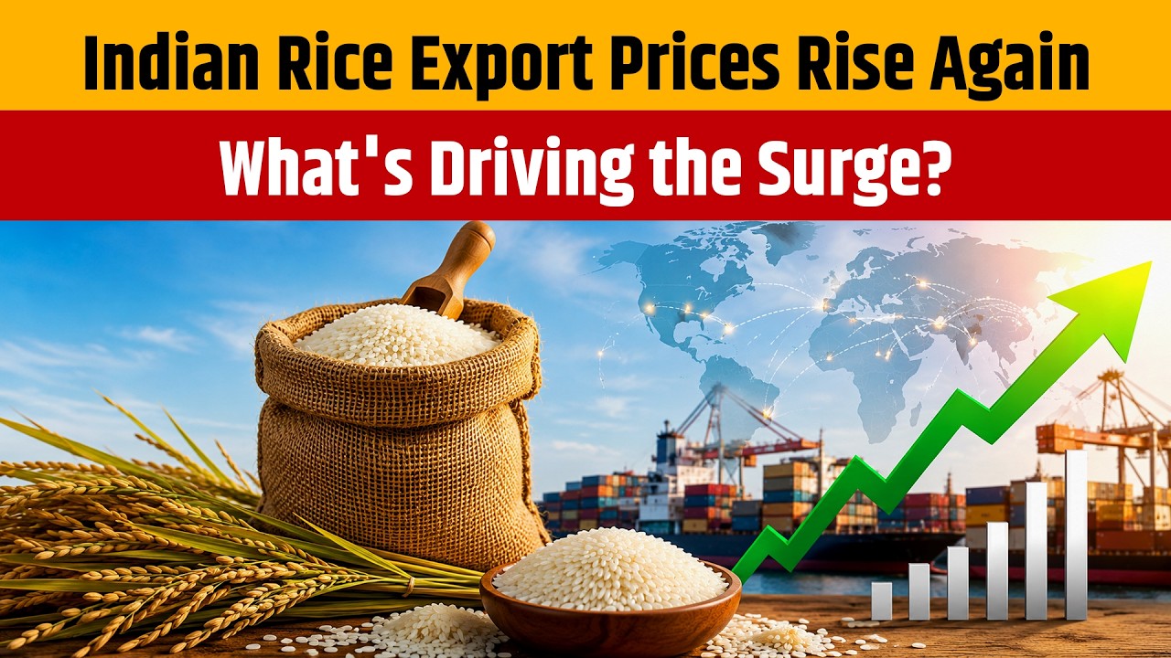 Indian Rice Export Prices Rise Again, Monsoon Delay Sparks Supply Concerns