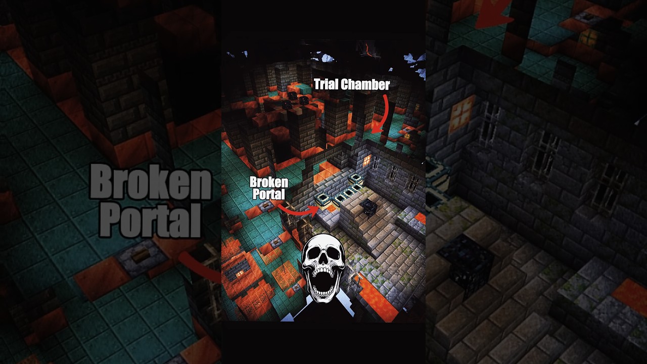 Minecraft Trial Chamber Seed Moment