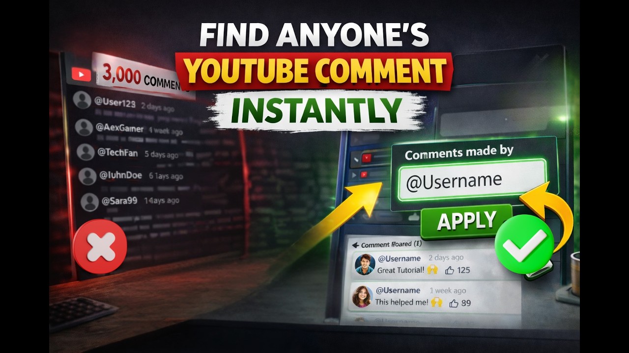 How to Find a User’s Comment on YouTube (Step-by-Step)