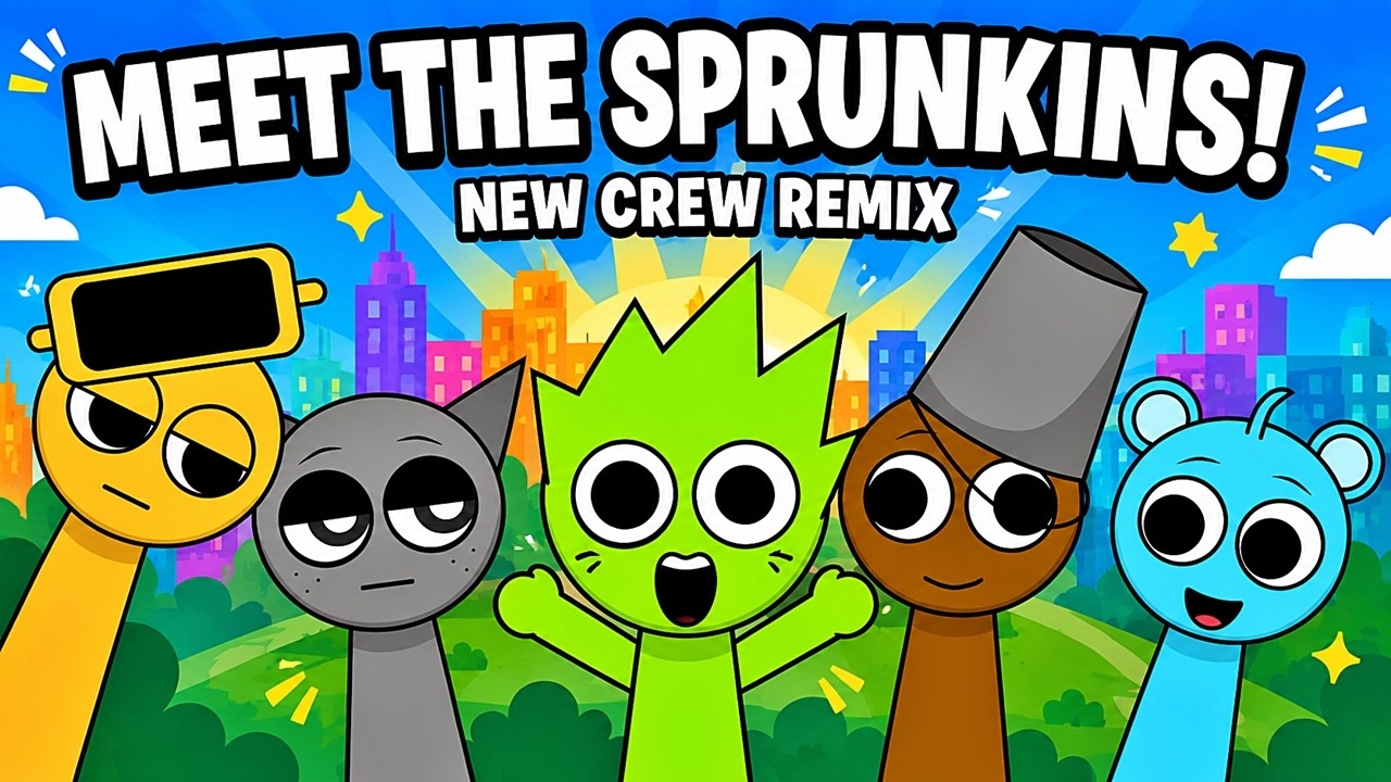 Sprunki ✨ Meet The Sprunkins 👋 Remix &ndash; Animation Meme