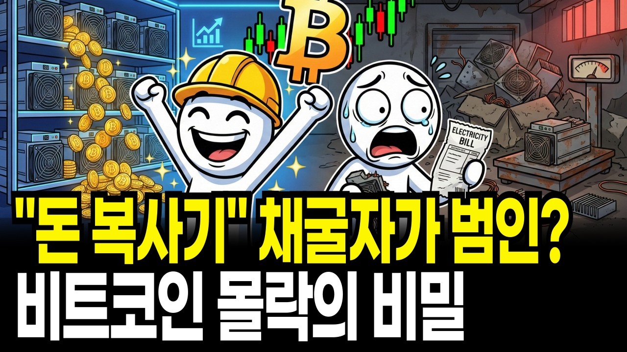비트코인이 계속 떨어지는 진짜 이유, 채굴 회사들이 던지고 있다?
