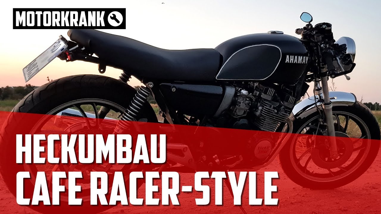 Cafe Racer Heckumbau mit Sitzbankanpassung und Bezug erneuern // Yamaha XJ550 Cafe Racer