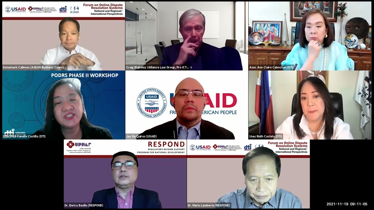 Forum on Online Dispute Resolution System