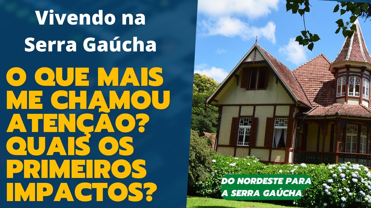 Morando na Serra Ga&uacute;cha, primeiros impactos