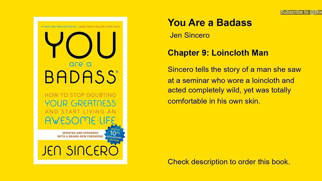 You Are a Badass by Jen Sincero | Book Summary & Key Takeaways