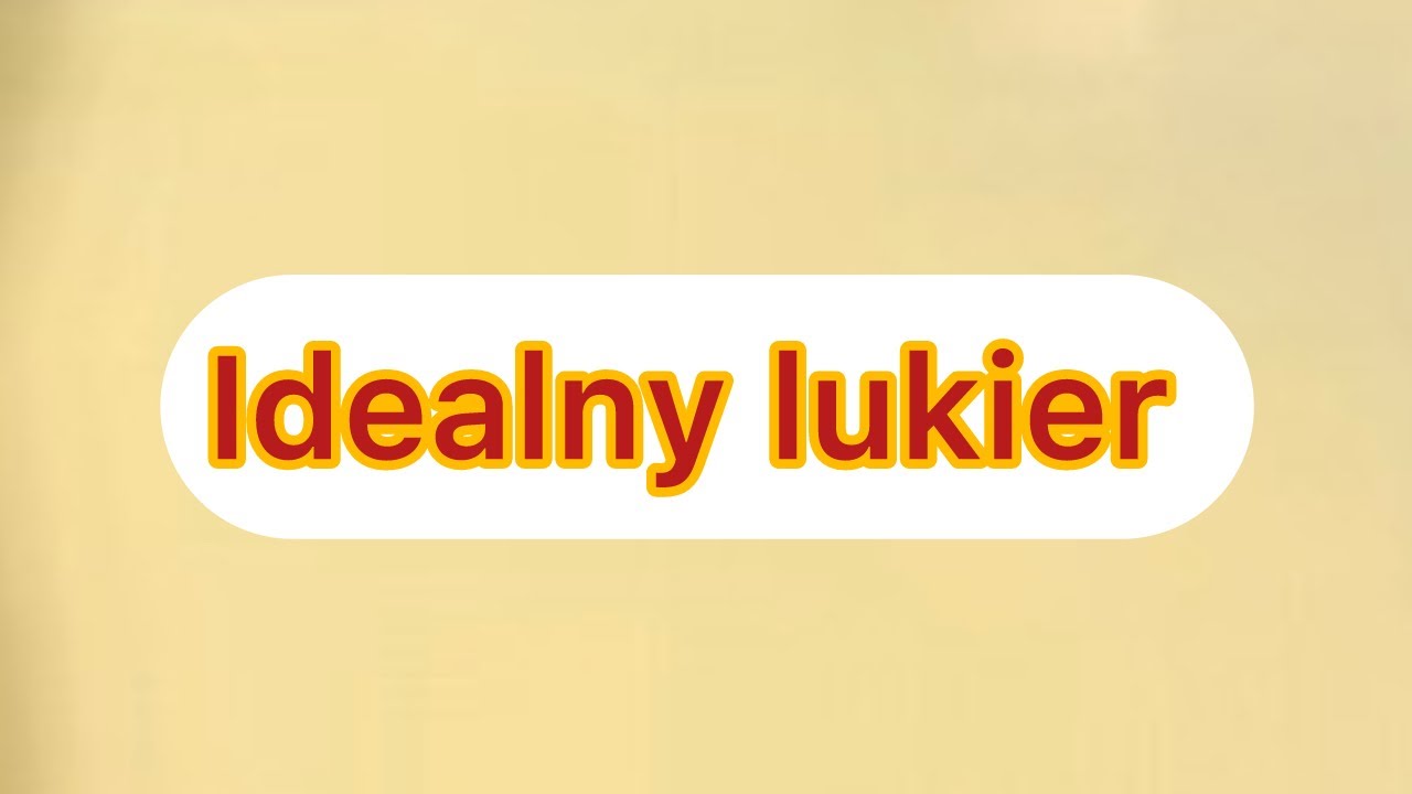 Idealny lukier do ciast lub ciasteczek