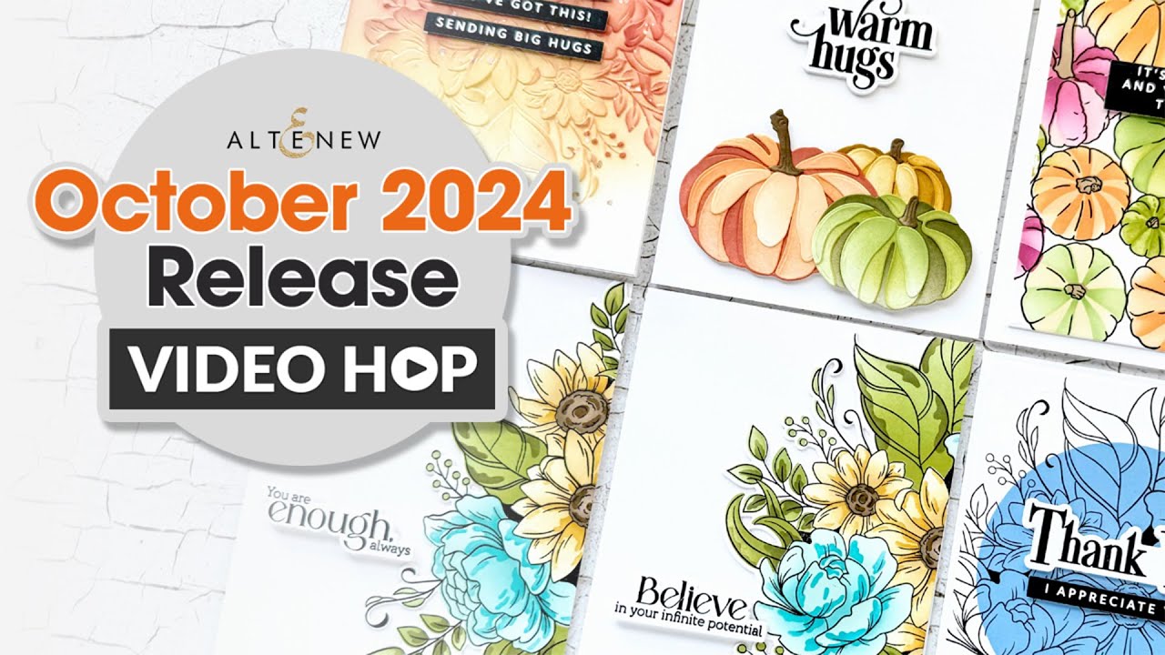 Altenew October 2024 Release Video Hop + Giveaway
