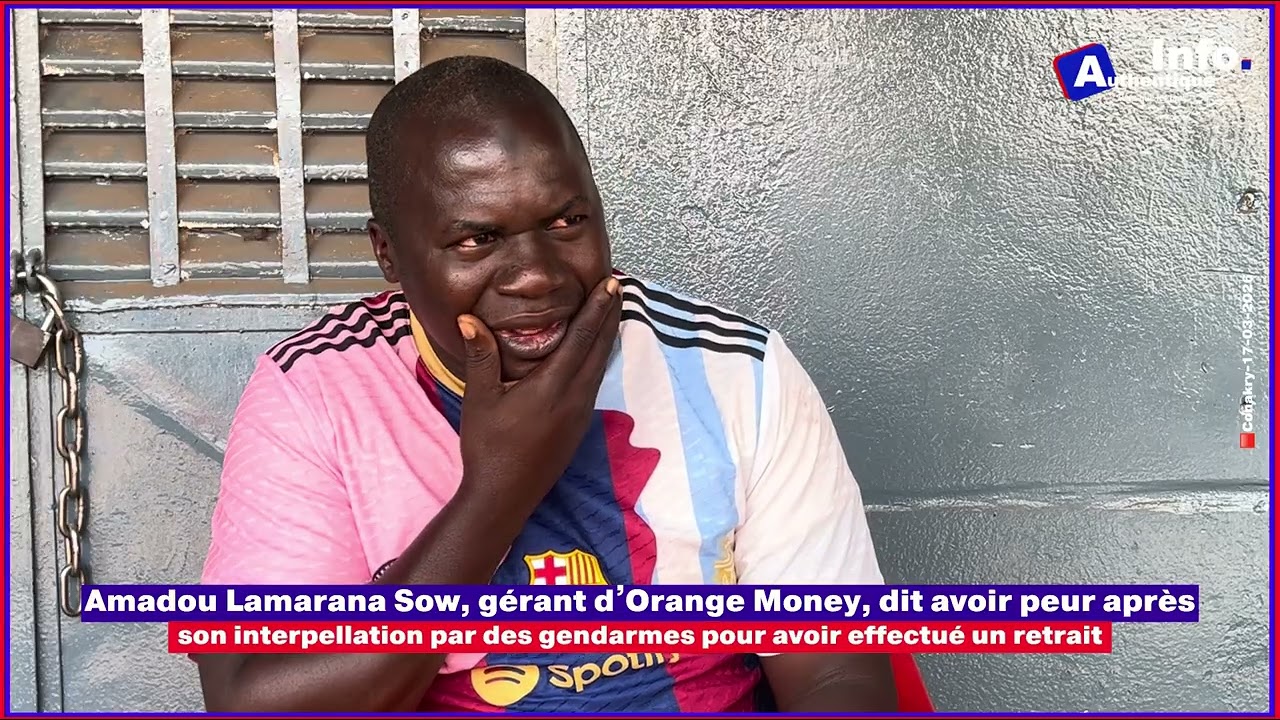 🚨🇬🇳| Amadou Lamarana Sow, gérant d’Orange Money à Kagbelin, dit avoir peur⬇️