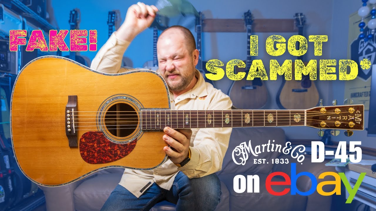 I bought a FAKE Martin D-45....this has to stop!!!