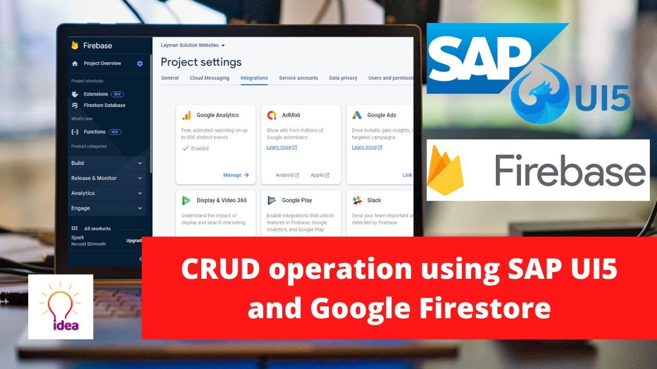 CRUD operation using SAP UI5 and Google Firestore