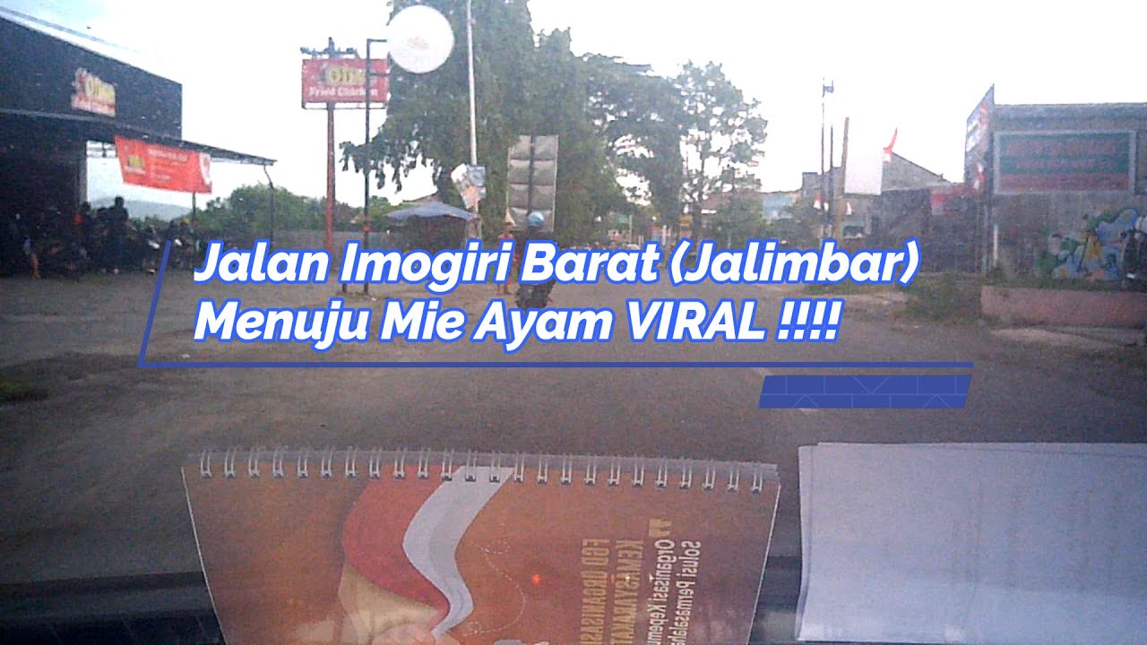 Jalan Imogiri Barat Menuju Mie Ayam Viral